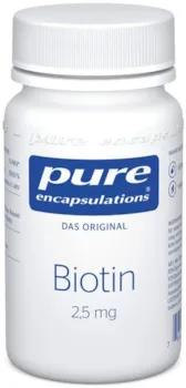 Pure Encapsulations Vitamin B7 Biotin 2,5 mg 60 Kapseln