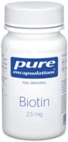 Produktbild von Bewertung Pure Encapsulations Vitamin B7 Biotin 2,5 mg 60 Kapseln