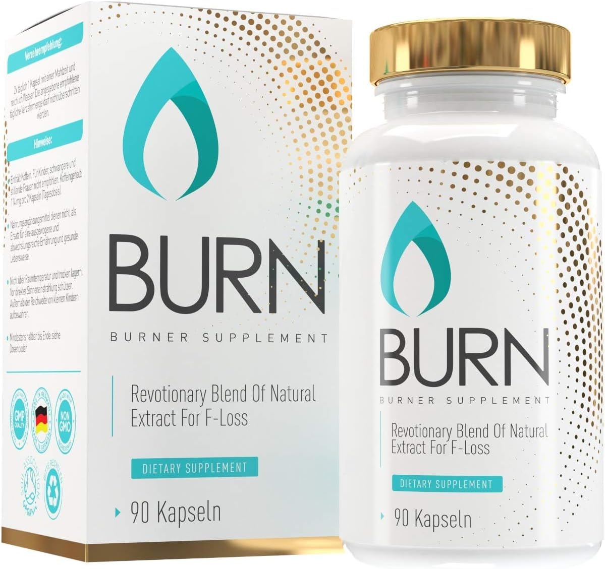 Produktbild von Bewertung MVN MOST VALUABLE NUTRITION Stoffwechse-Komplex L-Carnitin Kapseln Grüner Tee Koffein Hochdosiert Vegan und ohne Zusätze 90 Kapseln Made in Germany MVN