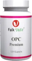 Produktbild von Bewertung Falk VitaFit OPC Premium hochdosiertes Traubenkernextrakt 332,5mg OPC pro Kapsel aus französischen Trauben 120 Kapseln