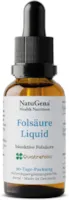 Produktbild von Bewertung NatuGena Folsäure Liquid Quatrefolic Folsäure in flüssiger Formulierung, bioaktive Folsäure als Methyltetrahydrofolat (5-MTHF), 20 ml (3 Monats Packung)