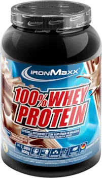 Produktbild von Bewertung IronMaxx 100% Whey Protein Pulver, Neutral 900g Dose, zuckerreduziertes, wasserlösliches Eiweißpulver aus Molkenprotein, viele verschiedene Geschmacksrichtungen