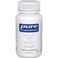 Produktbild von Bewertung Pure Encapsulations Lithium Orotat 1 mg 90 Kapseln
