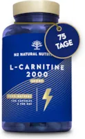 Produktbild von Bewertung N2 NATURAL NUTRITION L Carnitin Kapseln hochdosiert 2000 mg pro Tagesportion 150 Kapseln 75 Tage Energie mehr Ausdauer Pre Workout Fitness L-Carnitin laborgeprüft EU