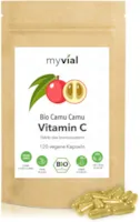 myvial Camu Camu Kapseln natürliches Vitamin C in Bio Qualität 120 vegane Kapseln