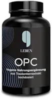 9 Leben OPC-Traubenkernextrakt 180 Kapseln hochdosiert nach HPLC Laborgeprüftes OPC 1200mg Extrakt mit 820mg OPC Tagesdosis | vegan | pur | bio | made in D.