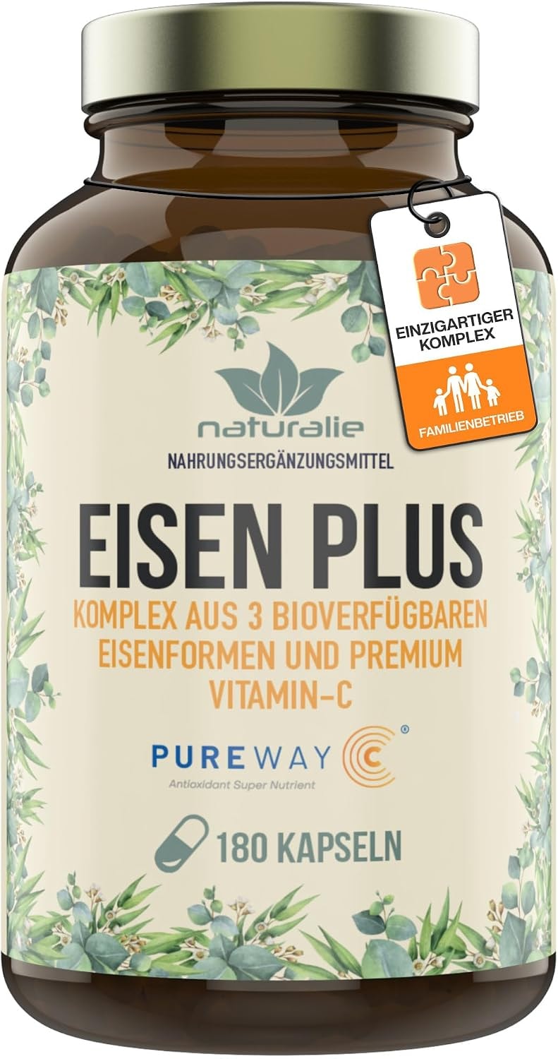 Produktbild von Bewertung naturalie Eisen Plus Komplex Kapseln