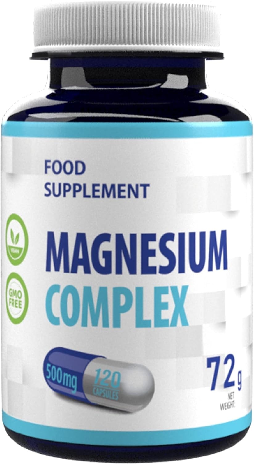 Produktbild von Bewertung Hepatica Magnesium Komplex Citrat Bisglycinat Taurat 2000mg pro Portion 120 vegane Kapseln Laborgeprüft hochdosiert nicht GVO