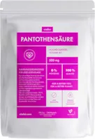 Produktbild von vitafair Vitamin B5 Pantothensäure 500mg Hochdosiert 240 Kapseln Vegan, Ohne Magnesiumstearat, Deutsche Qualität