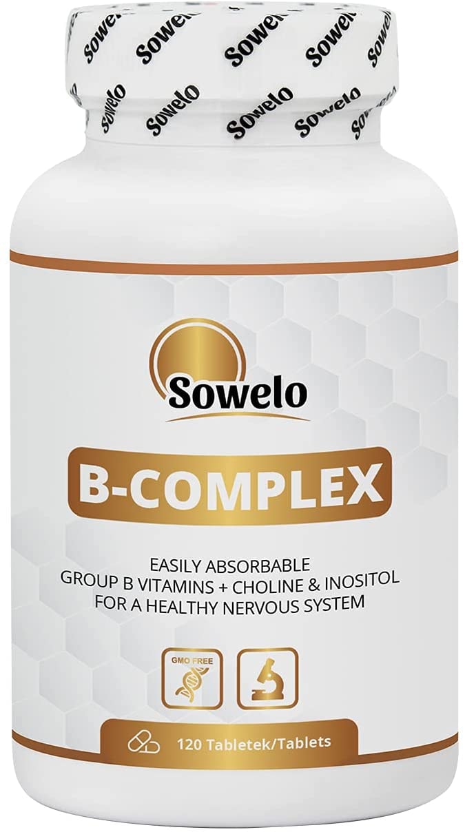 Produktbild von Sowelo Vitamine B-Complex Präparate | Nature Vitamin Komplex | 120 Tabletten