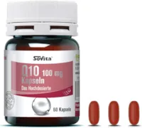Produktbild von Ascopharm - Sovita Q10 100 mg Kapseln, Coenzym Q10, Q10 Kapseln hochdosiert, 60 Kapseln