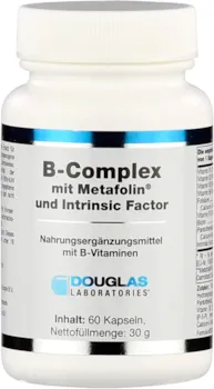 Douglas Laboratories - B-Komplex mit Metafolin - Zur Unterstützung der Blutzellen, Hormone und des Nervensystems - 60 Kapseln