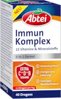 Produktbild von Bewertung Abtei Immun Nährstoff Komplex mit 22 Vitaminen und Mineralstoffen für Immunsystem Energie und geistiges Wohlbefinden PZN 19823477