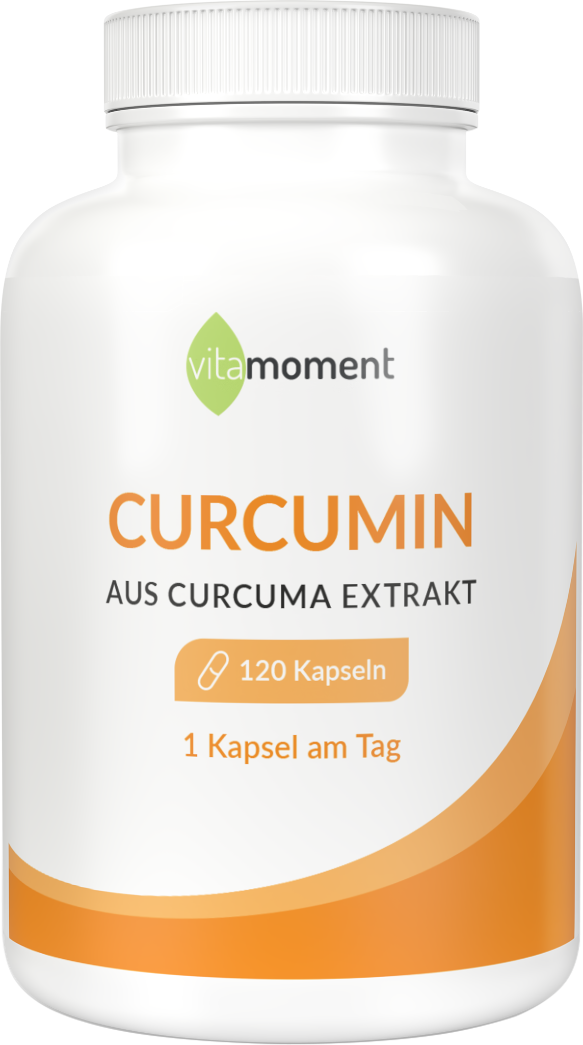 Produktbild von Bewertung vitamoment Curcumin Kapseln hochdosiert Curcumin Vitamin C Darm Gelenke Knochen Immunsystem Kurkuma