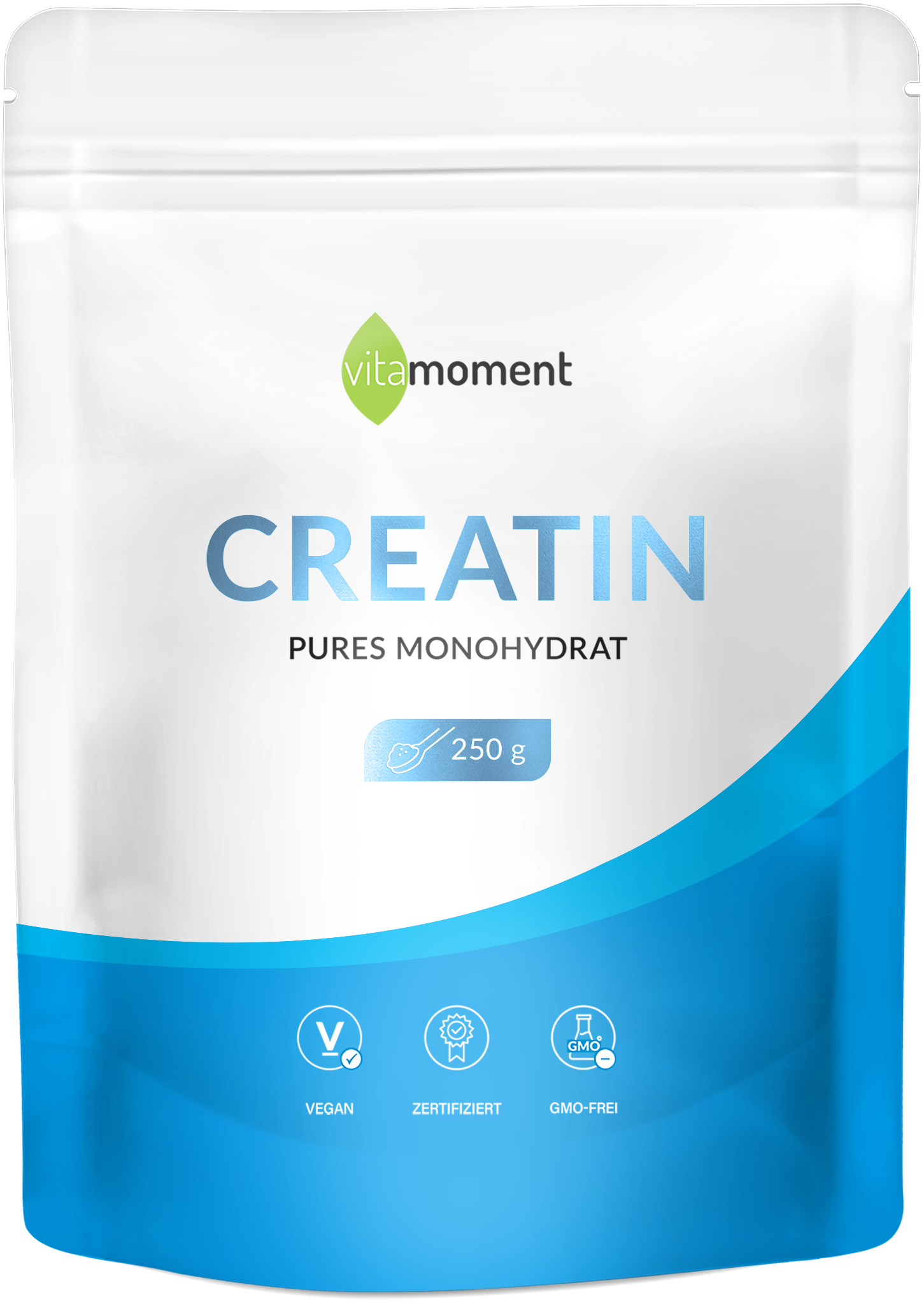 Produktbild von Bewertung vitamoment Creatin-Pulver Kreatin-Monohydrat Muskeln Leistung Körper Kognition