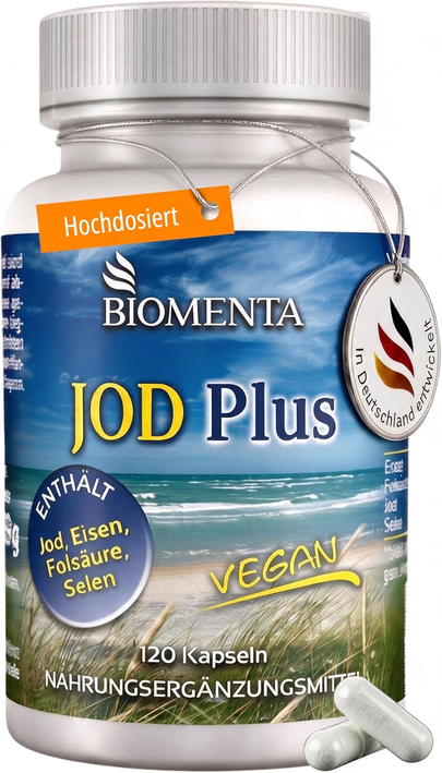 Produktbild von Bewertung BIOMENTA Jod Selen Schilddrüsen Komplex