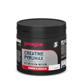 Produktbild von Bewertung Sponser CREATINE PYRUMAX Kreatin Monohydrat, Kreatin Pyruvat mit Magnesium für Explosivität und Kraft