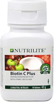 Produktbild von Nutrilite Biotin Vitamin B7, Vitamin C Plus NUTRILITE 90 Tabletten 43 g Amway Art.-Nr.: 100305