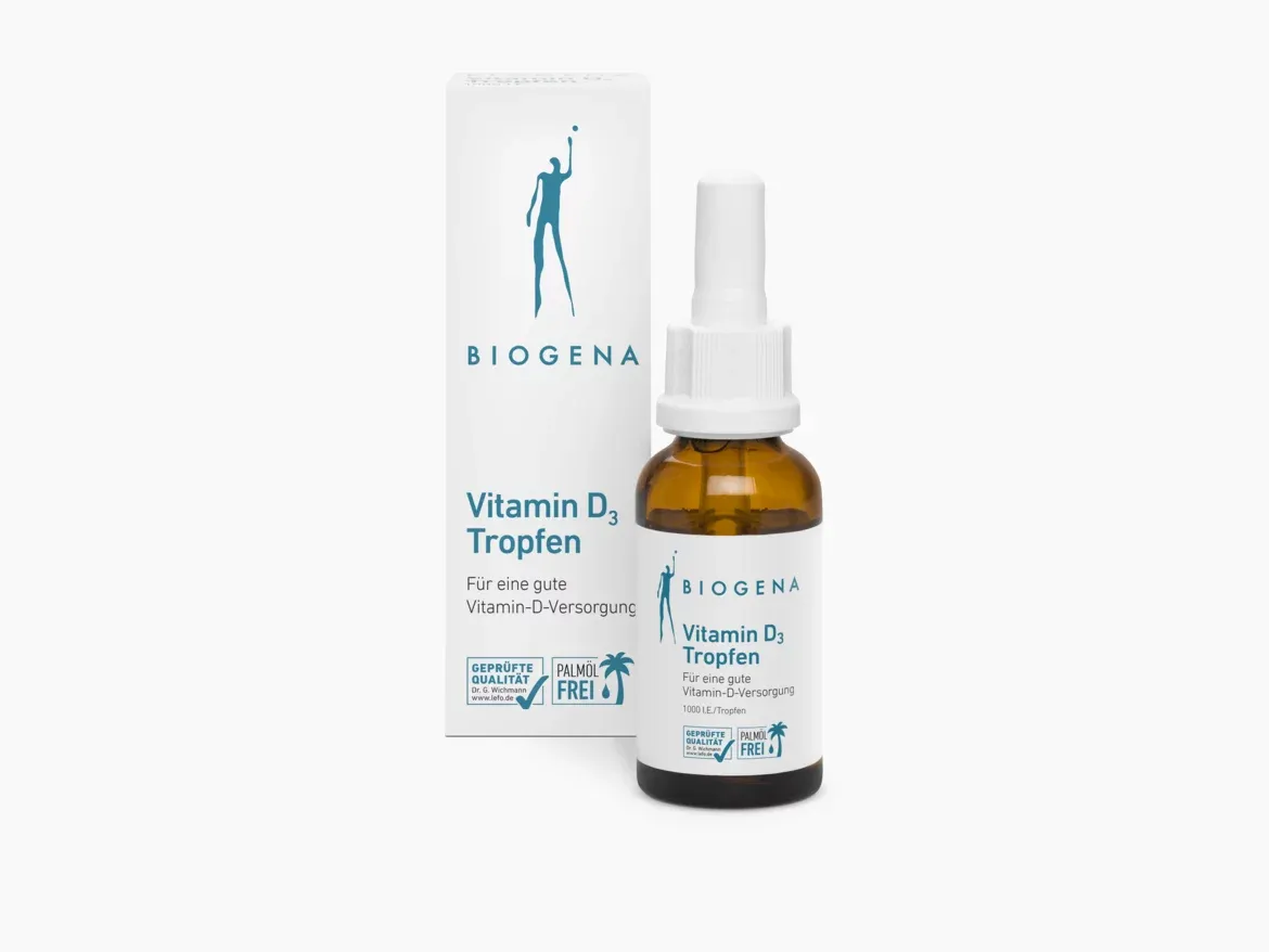 Produktbild von Bewertung BIOGENA Vitamin D3 Tropfen
