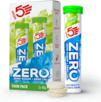 HIGH5 ZERO Elektrolyt Hydrierungstabletten mit Zusatz von Vitamin C | Zitrus | 2 Röhrchen mit 20 Tabletten