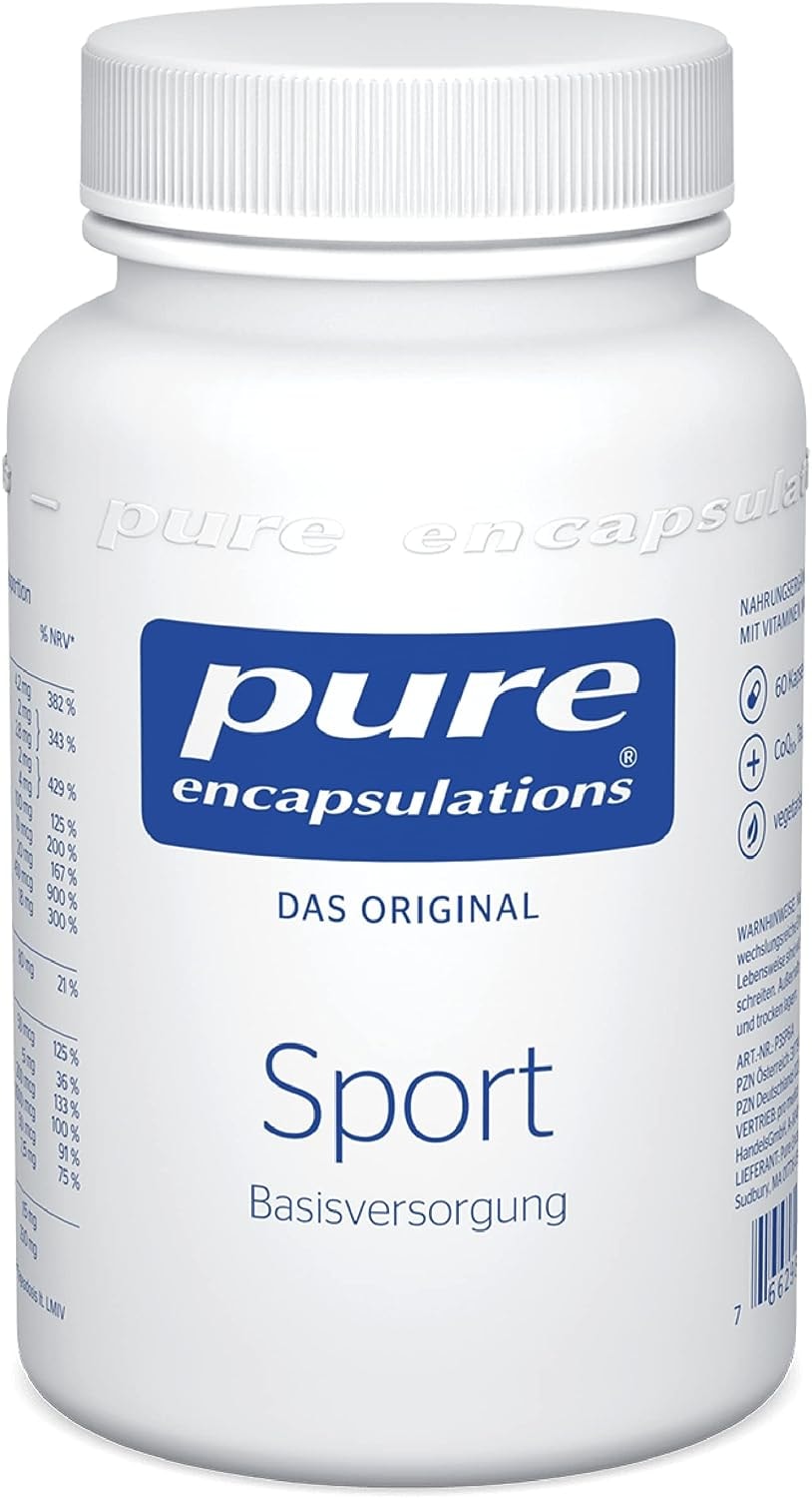 Produktbild von Bewertung Pure Encapsulations Sport Basisversorgung für sportlich Aktive 60 vegetarische Kapseln