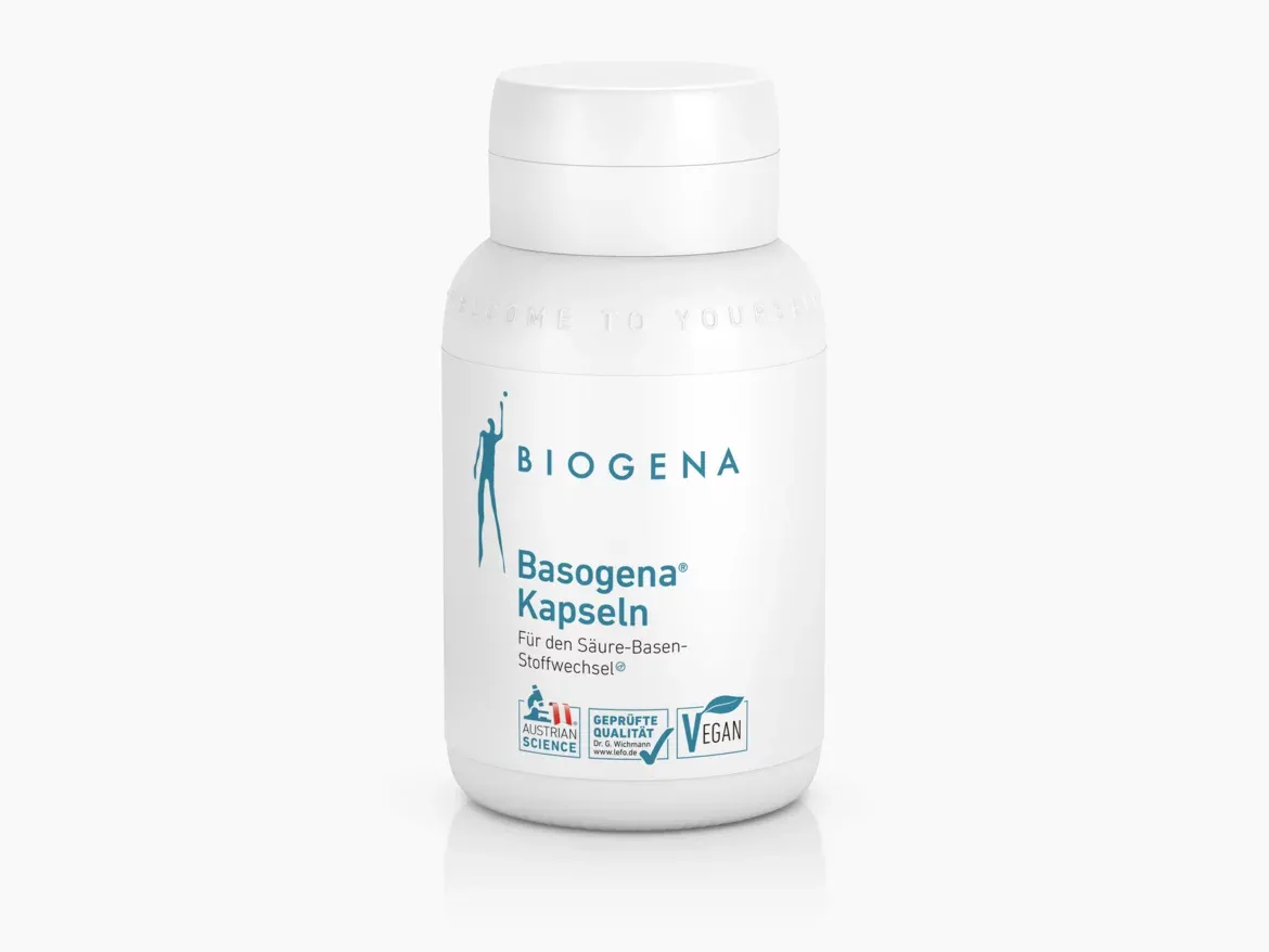Produktbild von Bewertung BIOGENA Basogena Kapseln basenbildende Mineralstoffverbindungen