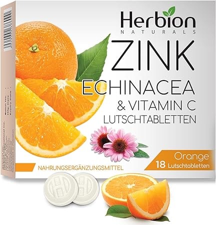Produktbild von Bewertung Herbion Naturals Zink Echinacea Vitamin C