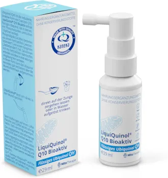 Produktbild von Bewertung MitoTherapie LiquiQuinol® Q10 Bioaktiv flüssiges Ubiquinol 29 ml die reduzierte, atmungsaktive Form von Coenzym Q10, höchste Bioverfügbarkeit - Coenzym Q10 in seiner besten Form!