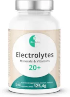 Produktbild von Bewertung Go-Keto Elektrolyte Mix 240 vegane Kapseln 24 optimal abgestimmte Electrolyte & Vitamine zur sicheren Versorgung bei Sport, Fitness oder einer Keto Diät, laktosefrei, glutenfrei