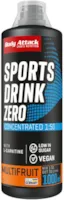 Produktbild von Body Attack Zero Sports Drink L-Carnitin, Multifruit Multifrucht 1x 1000 ml 200 Portionen, Sportgetränkekonzentrat, zucker- und fettarm, vegan, Made in Germany