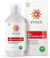 Produktbild von Bewertung VITALS ELETE Sportmineralien Konzentrat 300ml SPORTMINERALSTOFFE mit natürliche Elektrolyte, Zuckerfrei, Kalorienfrei, Ohne Künstliche Zusätze MIT NATÜRLICHEN ELEKTROLYTEN ZUR VERWENDUNG IN TRINKFLASCHEN FÜR SPORTLER