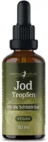 Produktbild von effective nature  Jod Tropfen Hochdosiert 50ml 150 µg pro Tagesdosis (100%) Ohne Zusatzstoffe Ohne Alkohol Vegan